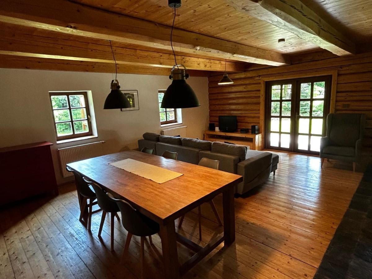 Log Cabin In Czech-Saxon Switzerland Šluknov المظهر الخارجي الصورة